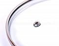 Дополнительное изображение Крышка стеклянная 14см TIMA, обод, круглая ручка, металл