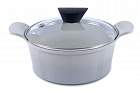 Кастрюля FRYBEST Sand 20см/2,4л с крышкой с керамическим покрытием Ecolon, Корея