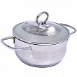 Дополнительное изображение Кастрюля 1,6мл/16см MAYER & BOCH из нержавеющей стали со стеклянной крышкой