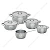 Основное изображение Набор кастрюль из нержавеющей стали 18/10 FISSLER Fiamma 5 предметов, Германия