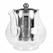 Дополнительное изображение Чайник заварочный стеклянный 1л TIMA Каркаде с ситом из нержавеющей стали