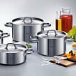 Дополнительное изображение Набор кастрюль из нержавеющей стали 18/10 FISSLER Family Line 5 предметов, Германия