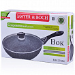 Дополнительное изображение Сковорода ВОК с крышкой 30см/4,8л MAYER & BOCH алюминий с каменным антипригарным покрытием