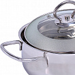 Дополнительное изображение Кастрюля 1,6мл/16см MAYER & BOCH из нержавеющей стали со стеклянной крышкой