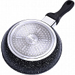 Дополнительное изображение Сковорода 18см/840мл MAYER & BOCH литой алюминий с каменным покрытием, черная