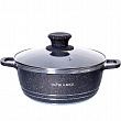Дополнительное изображение Кастрюля 1,9л/20см MAYER & BOCH литой алюминий с каменным антипригарным покрытием, черная