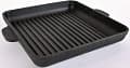 Дополнительное изображение Сковорода гриль чугунная 18*18см BRIZOLL Horeca