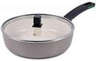 Сотейник MONETA Zenit Induction 24см с крышкой с керамическим покрытием Ceramica_01, Италия