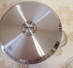 Фото покупателя Кастрюля 20см/3,5л ГУРМАН Стекло из нержавеющей стали с крышкой